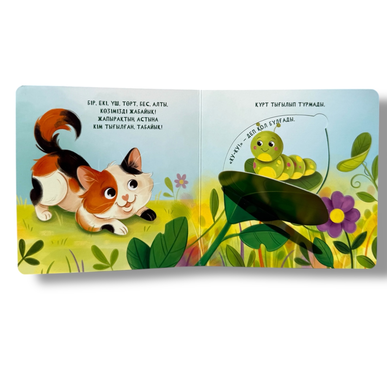Ку-ку! Жасырынбақ ойнаймыз! Интерактивті тосын сый-кітапша — фото 2
