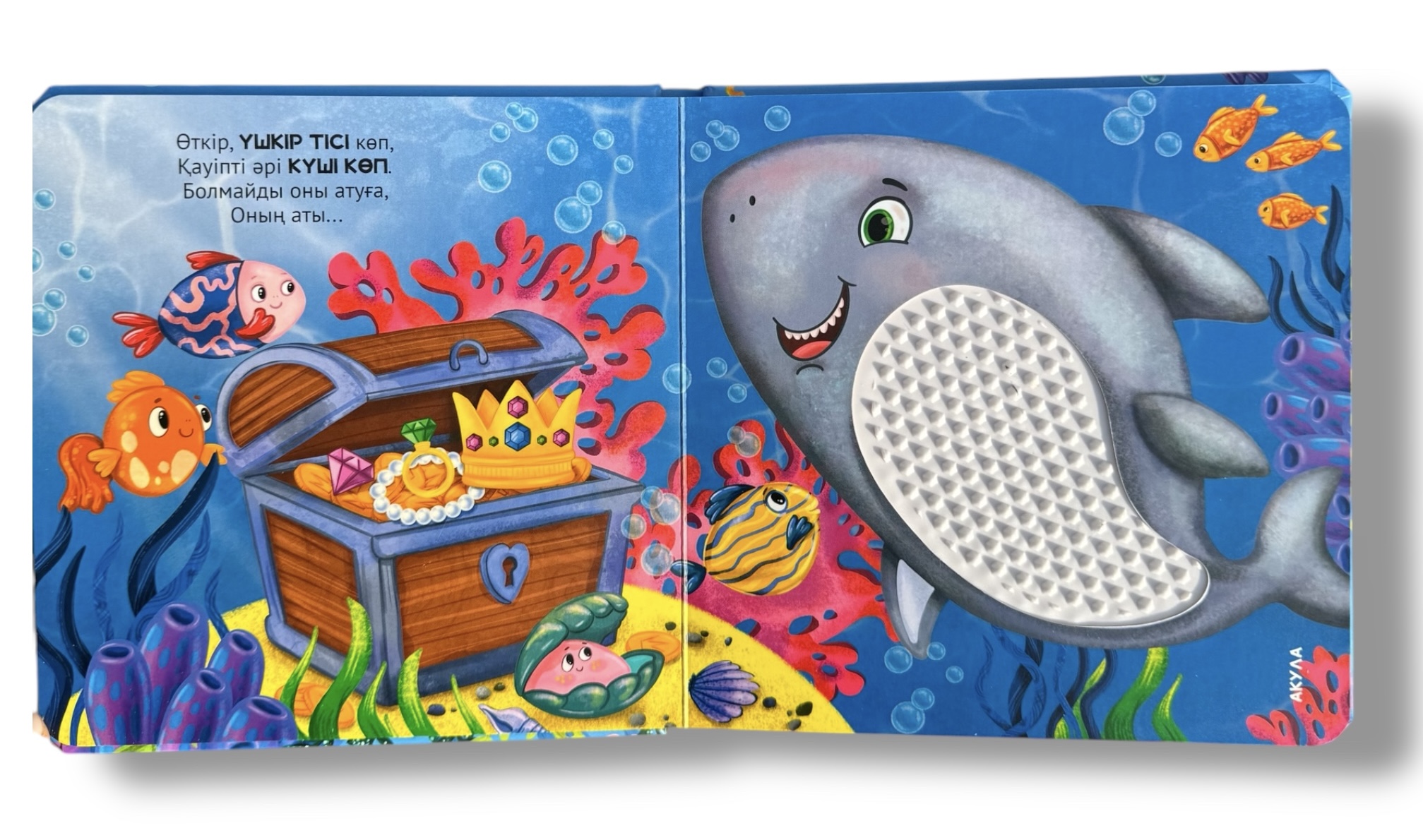 Мұхитта. Сипайық - көрейік. Тактильді кітап — фото 3