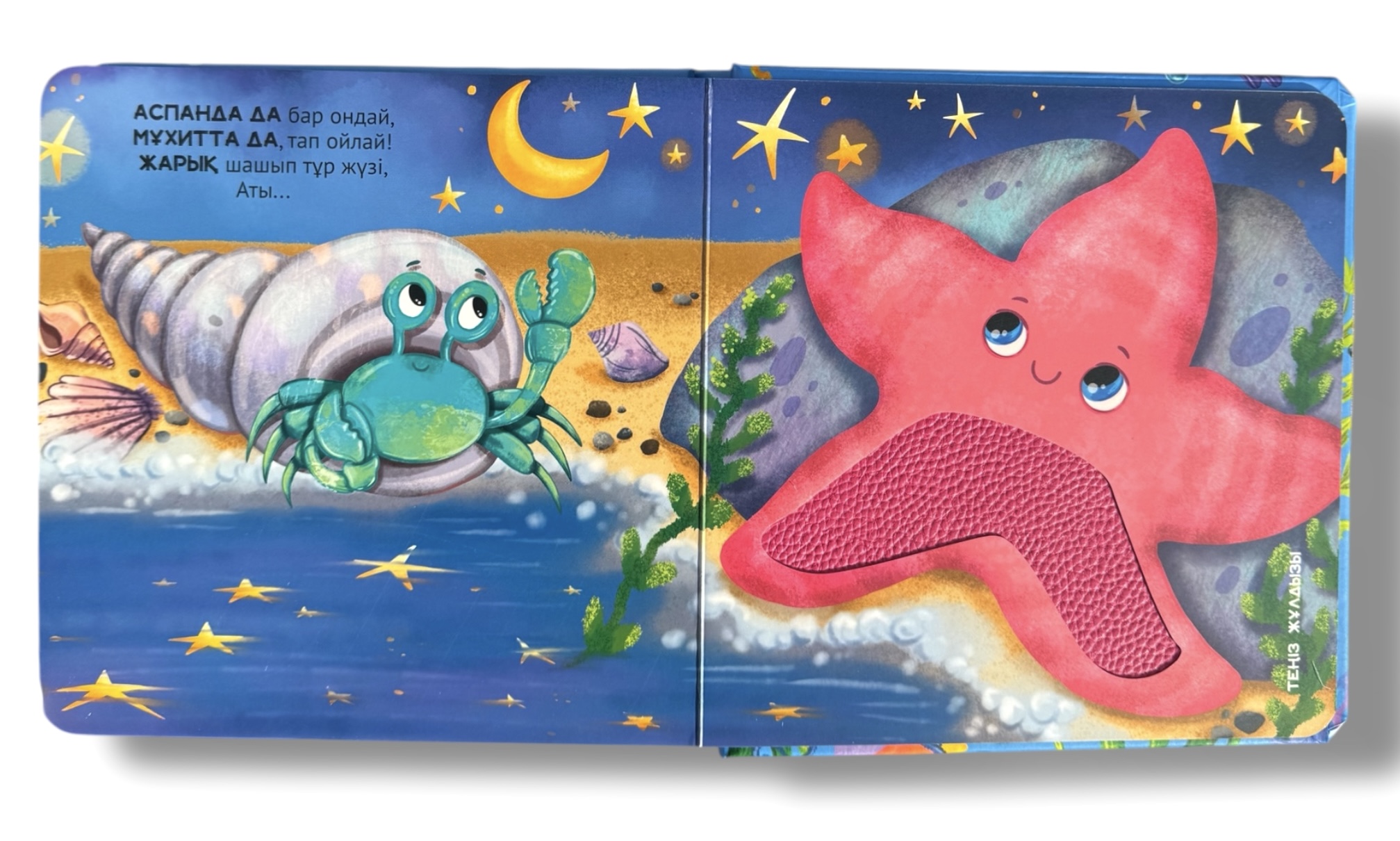 Мұхитта. Сипайық - көрейік. Тактильді кітап — фото 5