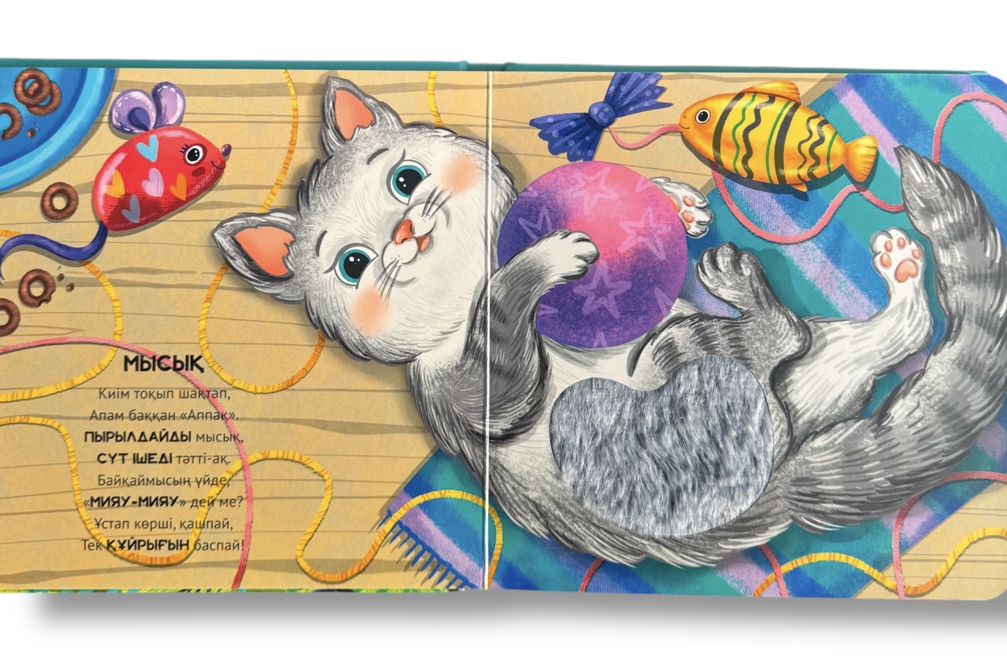 Ауылда. Сипайық - көрейік. Тактильді кітап — фото 3